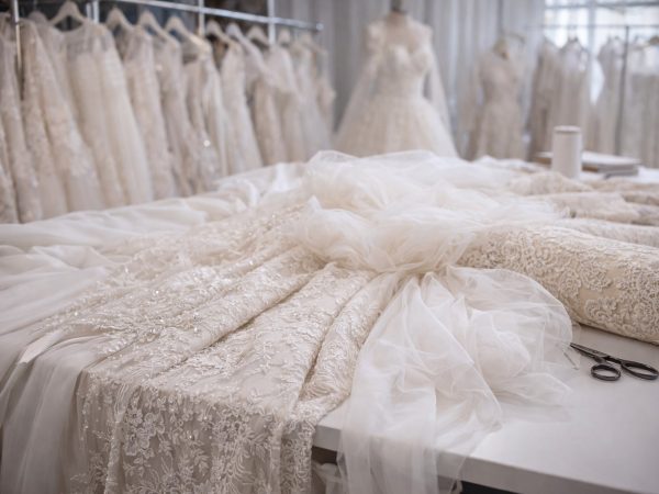 Tkaniny ślubne: jak wybrać idealną podstawę do sukni marzeń